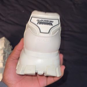 Prada cloudburst Pradas can be cleaned to like new sneakers  no longer needs